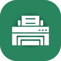 Printer Creative Icon Design vector