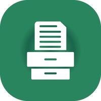 Project Inbox Creative Icon Design vector