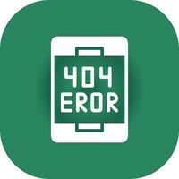 Error Creative Icon Design vector