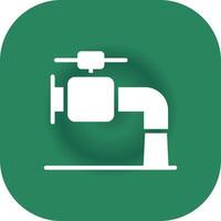 Faucet Creative Icon Design vector