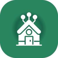Home Network Creative Icon Design vector