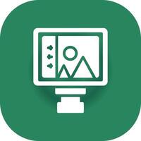 Lcd Creative Icon Design vector