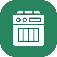 Amplifier Box Creative Icon Design vector