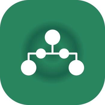 Circle Picture Hierarchy Creative Icon Design vector