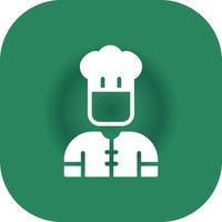 diseño de icono creativo de chef vector