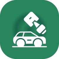 Car Parts Creative Icon Design vector