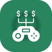 Game Money Creative Icon Design vector