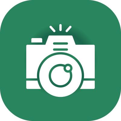Camera Creative Icon Design
