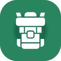 Backpack Creative Icon Design vector