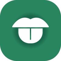 Tongue Creative Icon Design vector