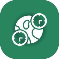 Jet Lag Creative Icon Design vector