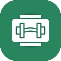 Gym Creative Icon Design vector