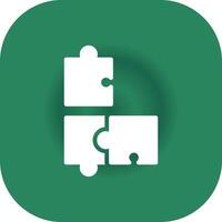 Puzzle Creative Icon Design vector