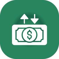 Cash Flow Creative Icon Design vector