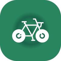 diseño de icono creativo de bicicleta vector