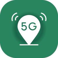 5G Creative Icon Design vector