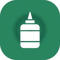 Glue Creative Icon Design vector