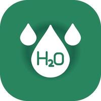 H2o Creative Icon Design vector