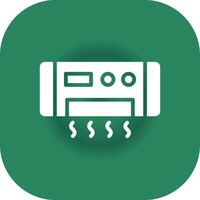 Air Conditioning Creative Icon Design vector