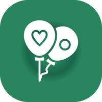 Balloon Creative Icon Design vector