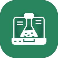 diseño de icono creativo de química vector