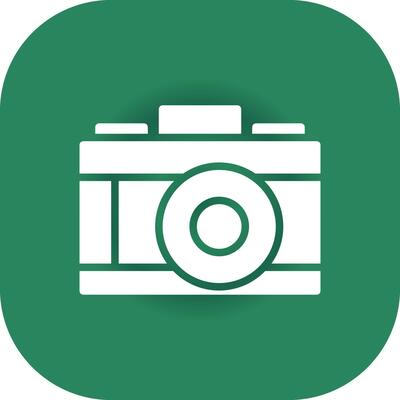 Camera Creative Icon Design