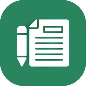 Script Creative Icon Design vector