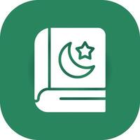 diseño de icono creativo de quran vector