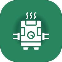 Water Heater Creative Icon Design vector