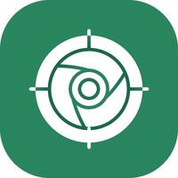 Shutter Creative Icon Design vector