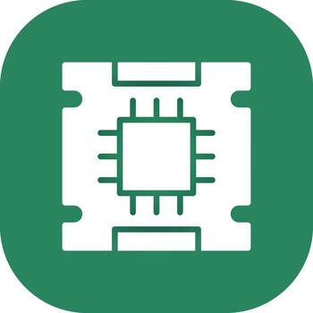 Processor Creative Icon Design vector