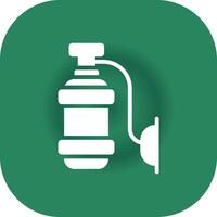 Oxygen Tank Creative Icon Design vector