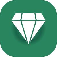 diseño de icono creativo de diamante vector