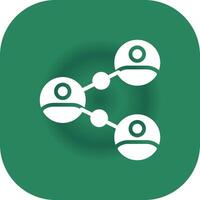 Connected People Creative Icon Design vector