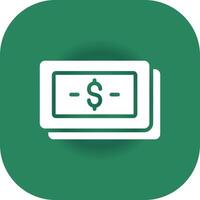 Banknotes Creative Icon Design vector