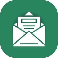 Open Email Creative Icon Design vector