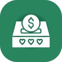 Coin Creative Icon Design vector