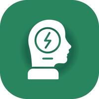Brainstorm Creative Icon Design vector