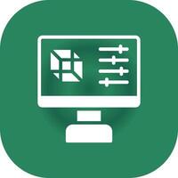 Simulation Creative Icon Design vector