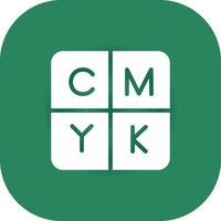 CMYK Creative Icon Design vector