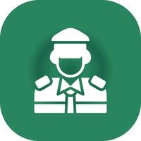 Captain Creative Icon Design vector