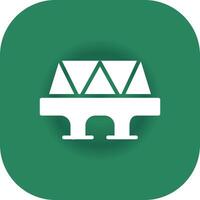 Bridge Creative Icon Design vector