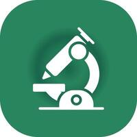 Microscope Creative Icon Design vector