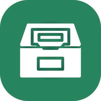 Files Box Creative Icon Design vector