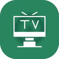 Tv Creative Icon Design vector