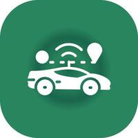 Self Driving Creative Icon Design vector