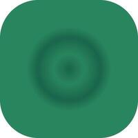 Glyph Round Corner Green Gradient vector