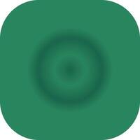 Glyph Round Corner Green Gradient vector