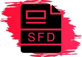 SFD Creative Icon Design vector