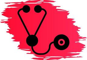 Stethoscope Creative Icon Design vector